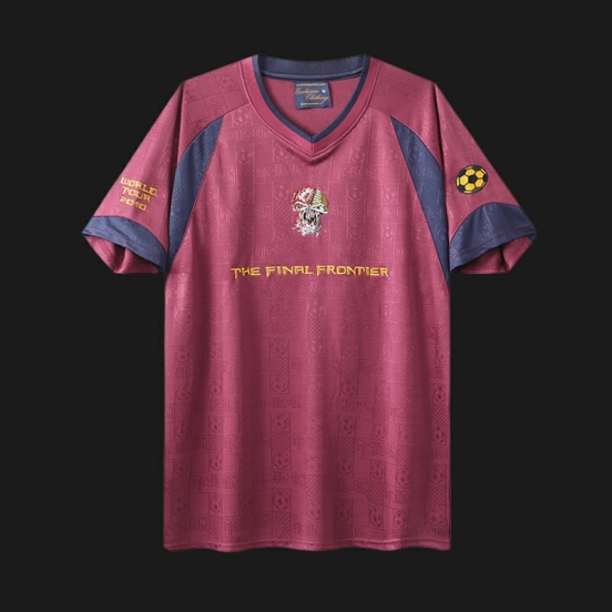 Retro 2010 West Ham United x Iron Maiden Away Jersey