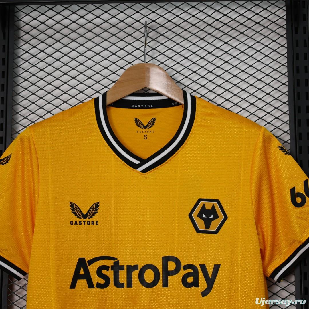 23/24 Wolverhampton Wanderers Home Jersey