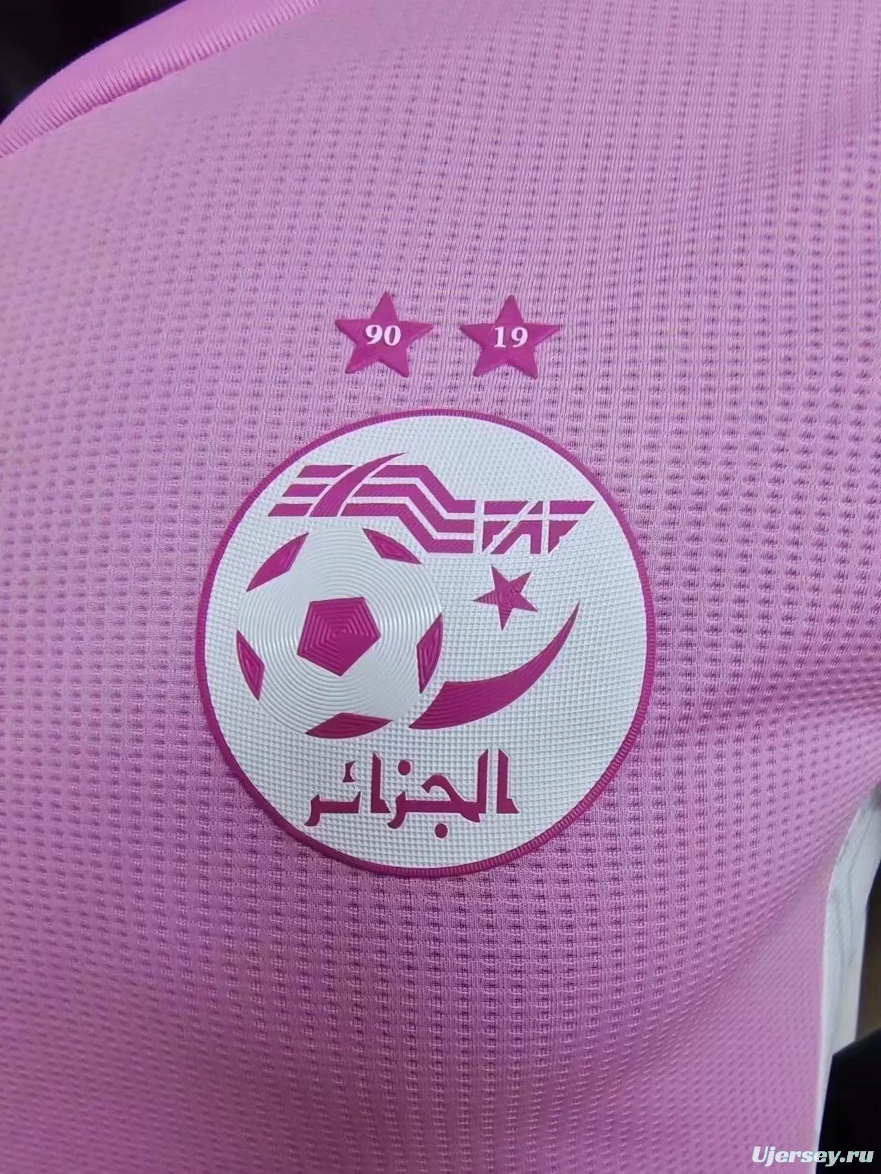 Player Version 2023 Algeria Pink Jersey