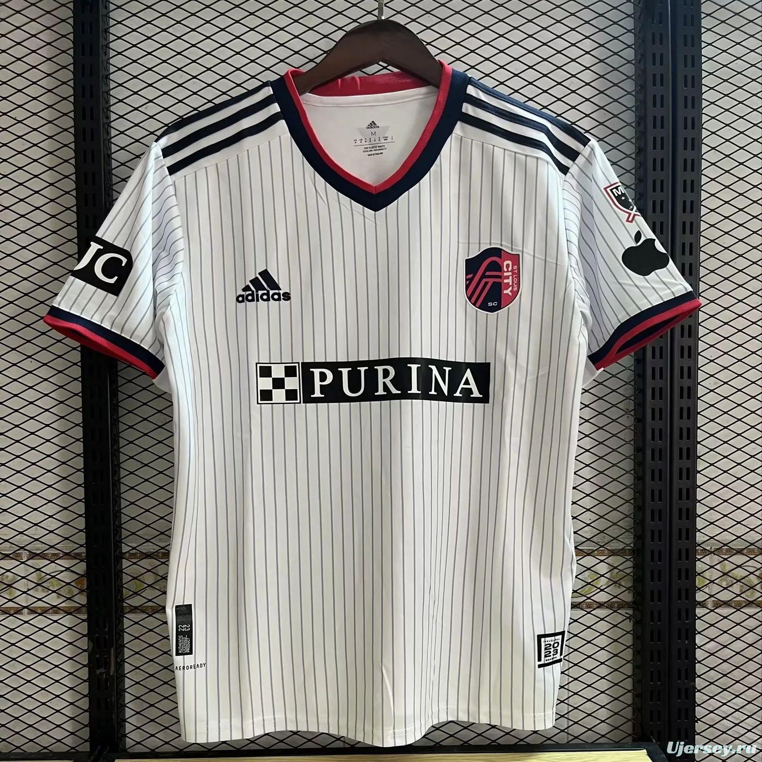 23/24 Saint Louis  Away White Jersey