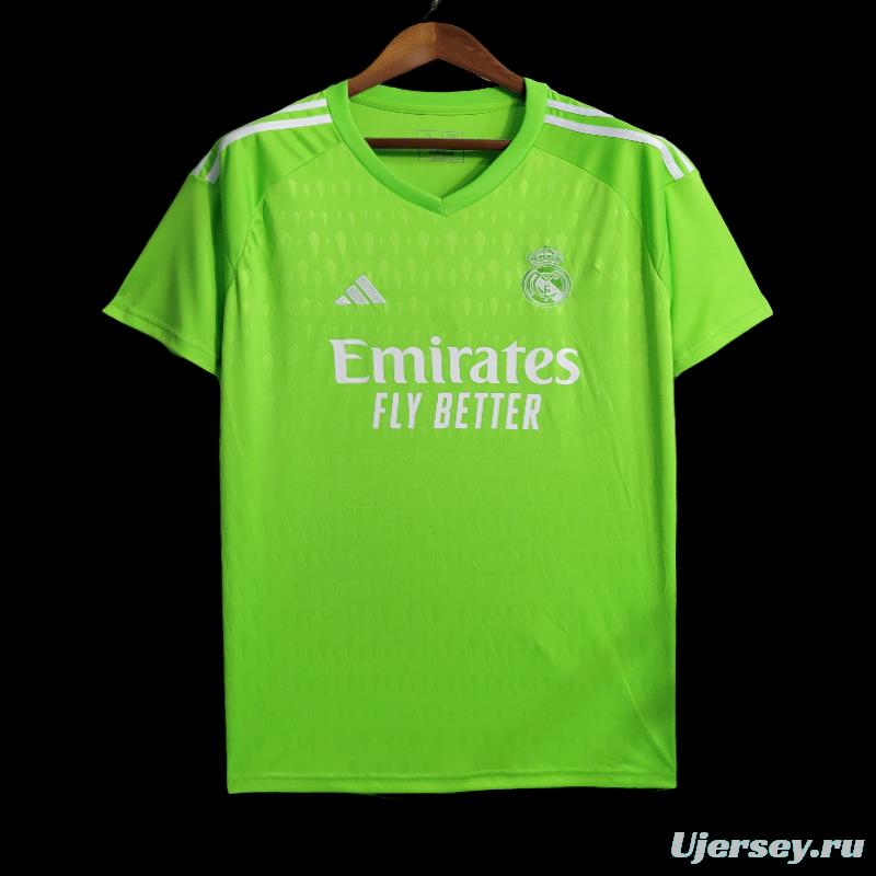 23/24 Real Madrid Green Goalkeeper Jersey