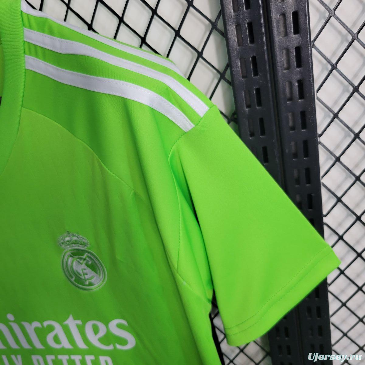 23/24 Real Madrid Green Goalkeeper Jersey