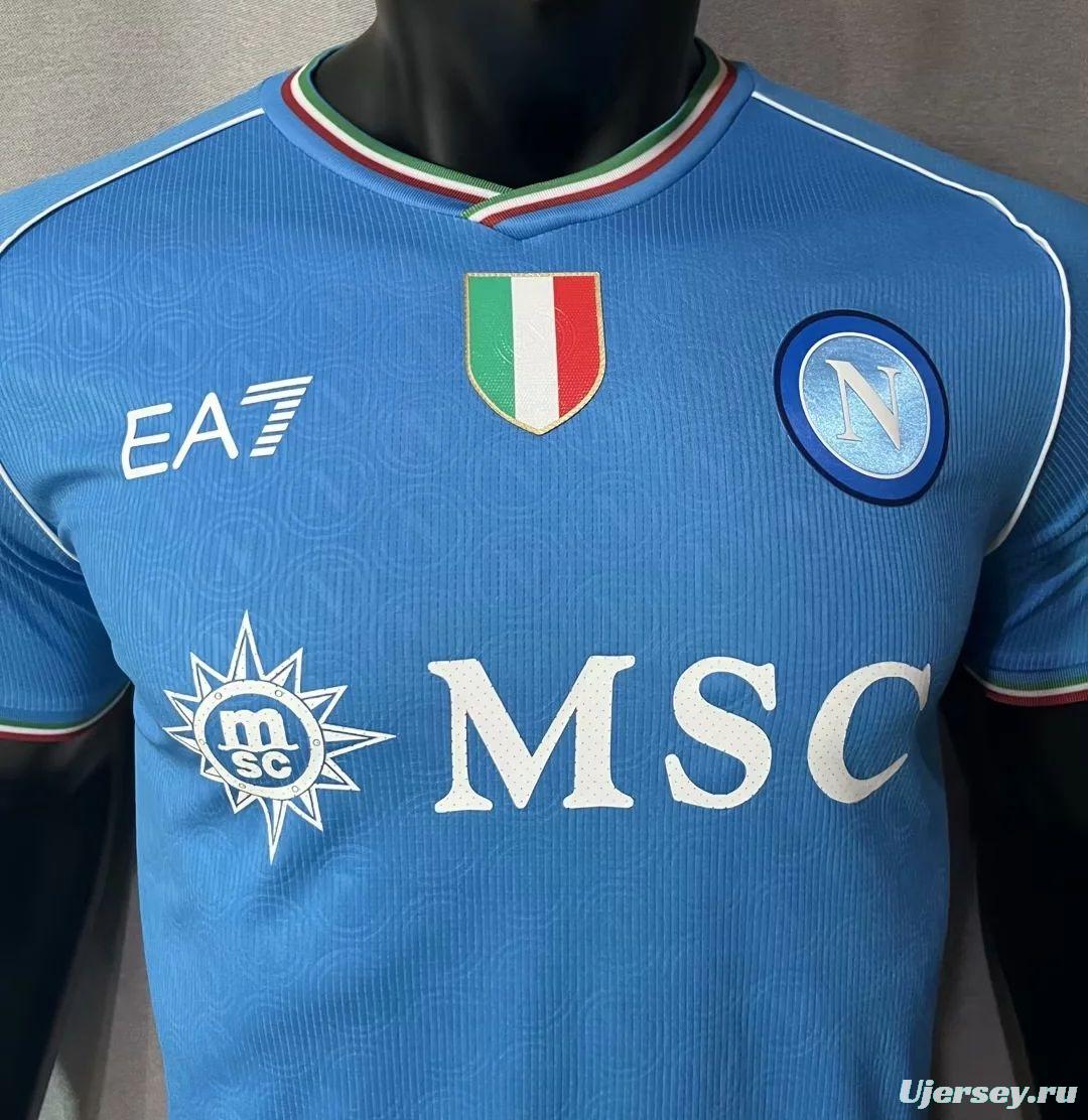 Player Version 23/24 Napoli Home Jersey