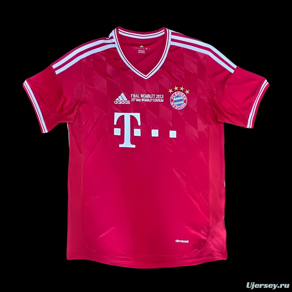 Retro 13/14 Bayern Munich Home Final Wembley Jersey