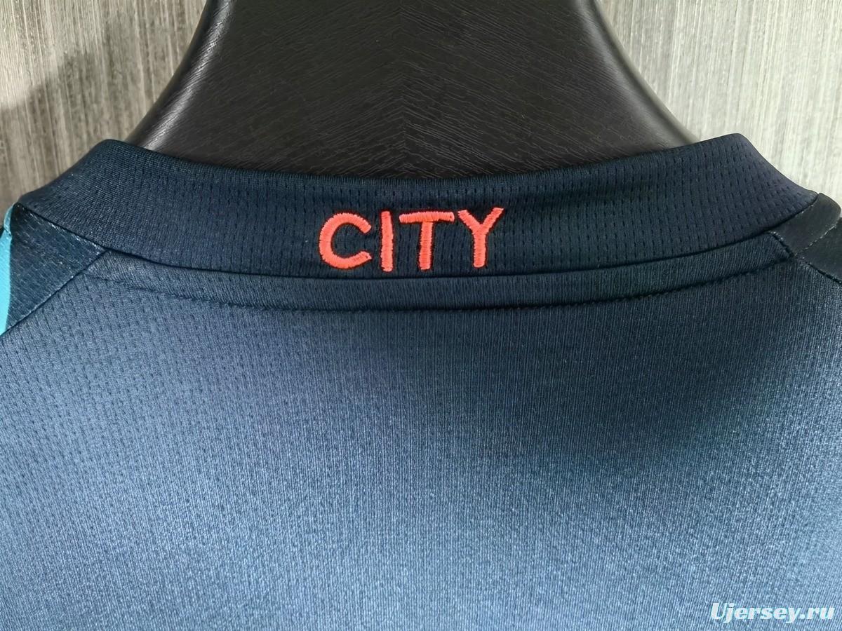 23/24 Manchester City Third Black Jersey