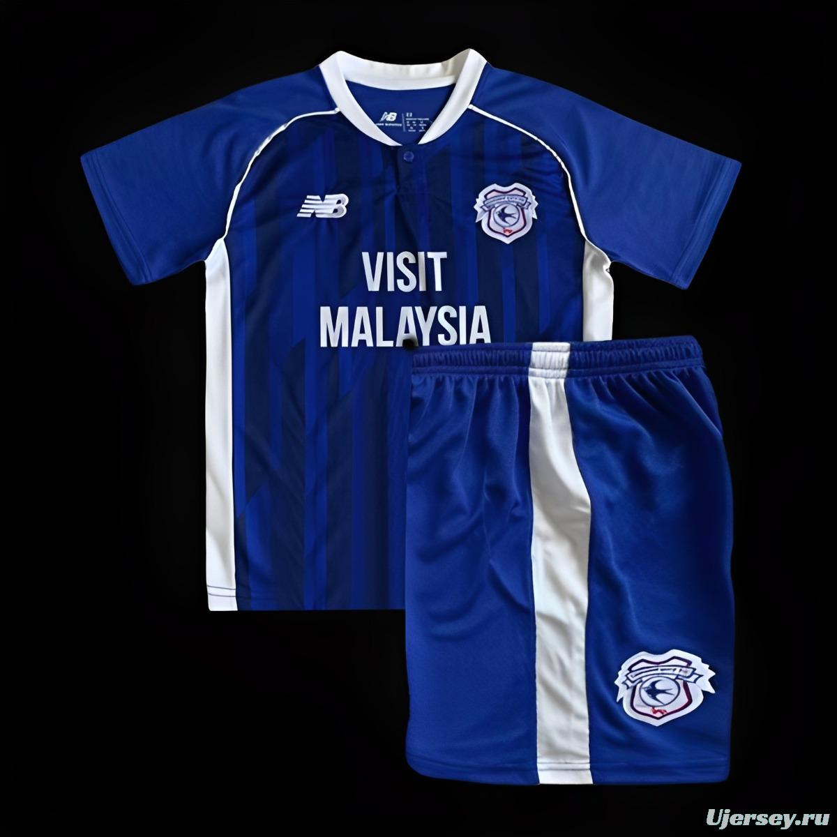 23/24 Kids Cardiff City Home Jersey