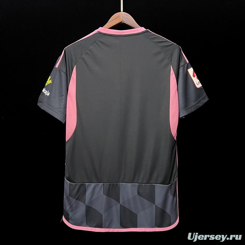 23/24 Albacete Balompie Away Black Jersey