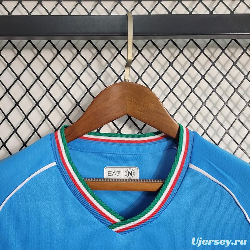 23/24 Kids Napoli Home Jersey