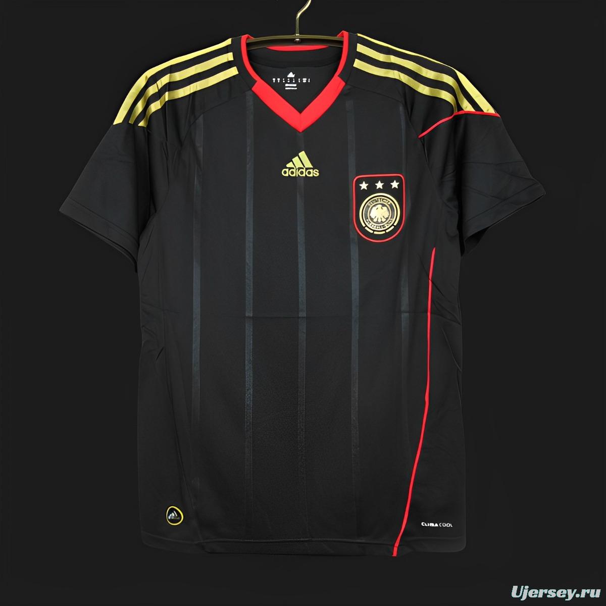 Retro 2010 Germany Away Black Jersey