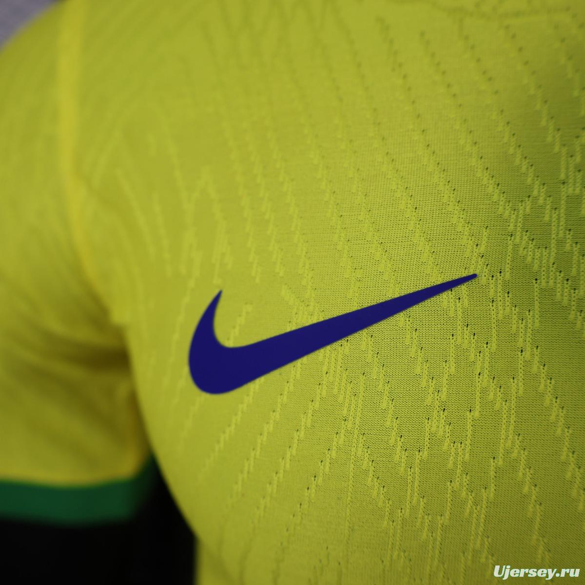 Player Version 2023 Brazil Yellow Special Jersey