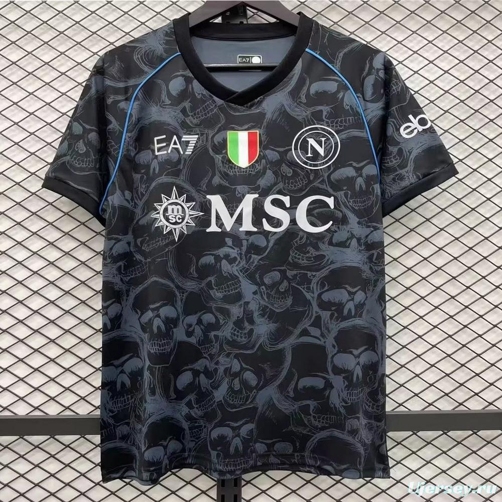 23/24 Napoli Halloween Black Jersey