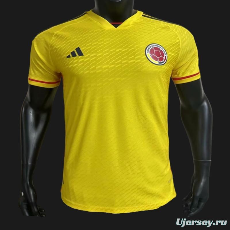 Player Version 2023 Colombia Home Jersey