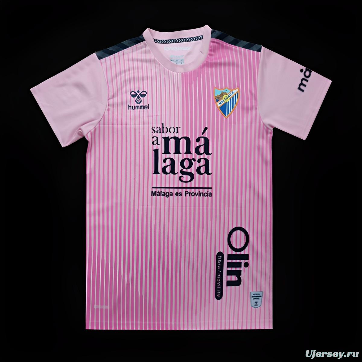 23/24 Malaga Pink Goalkeeper Jersey