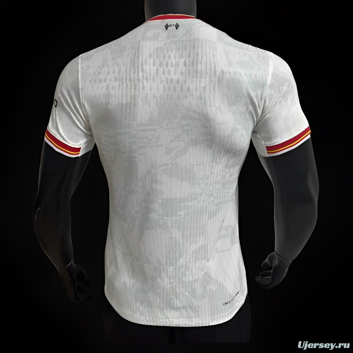 Player Version 24/25 Liverpool Third White Jersey