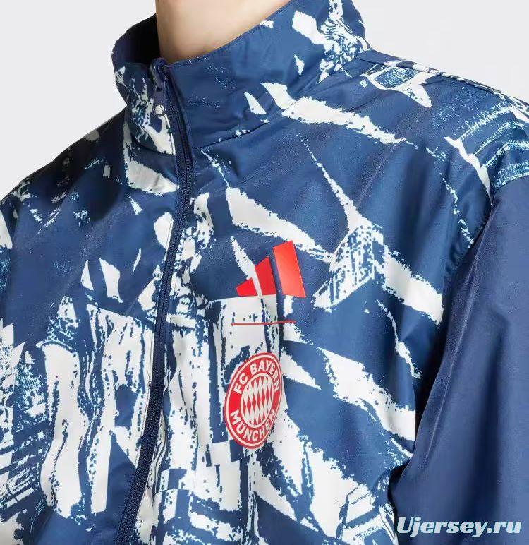 23/24 Bayern Munich Reversible Windbreaker Jacket