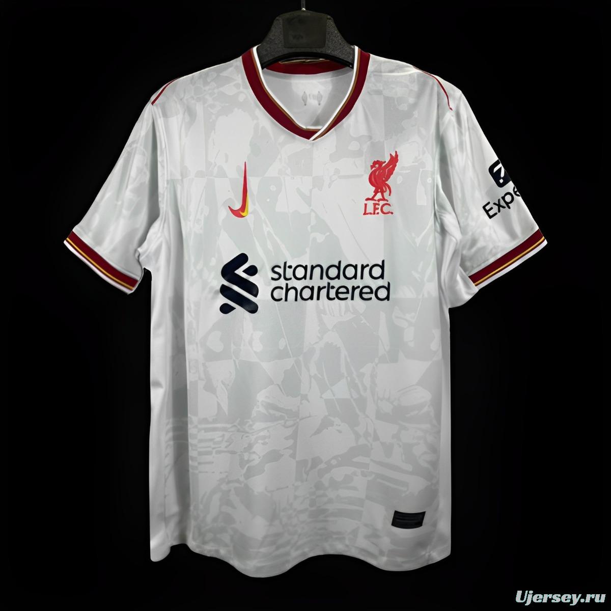 24/25 Liverpool Third White Jersey