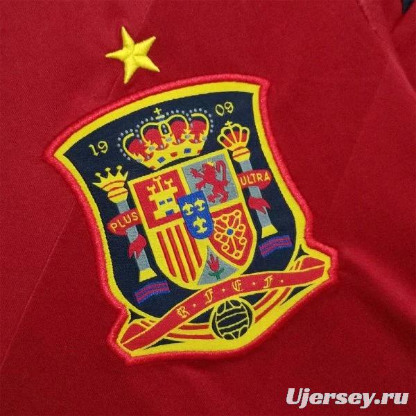 Retro 2012 Spain Home Jersey