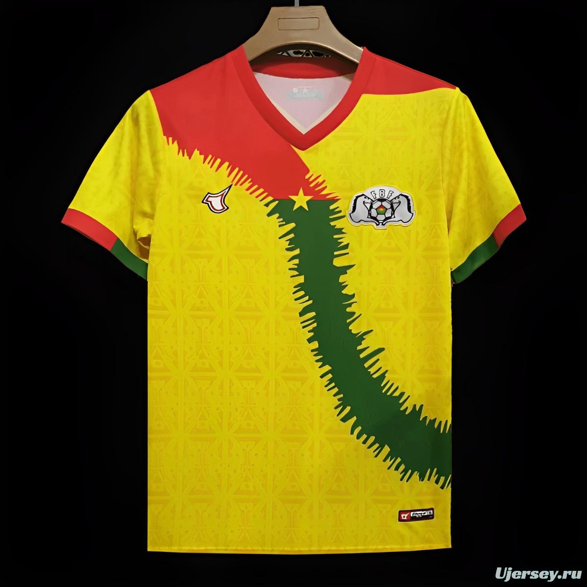 2024 Burkina Faso Third Yellow Jersey