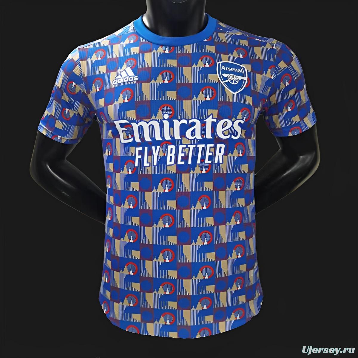 24/25 Arsenal Blue Pre-Match Jersey