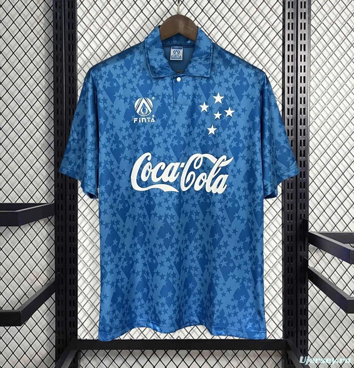 Retro 93/94 Cruzeiro Home Jersey