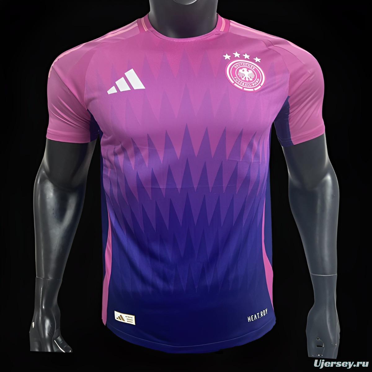 Player Version 2024 Germany Away Purple Jersey