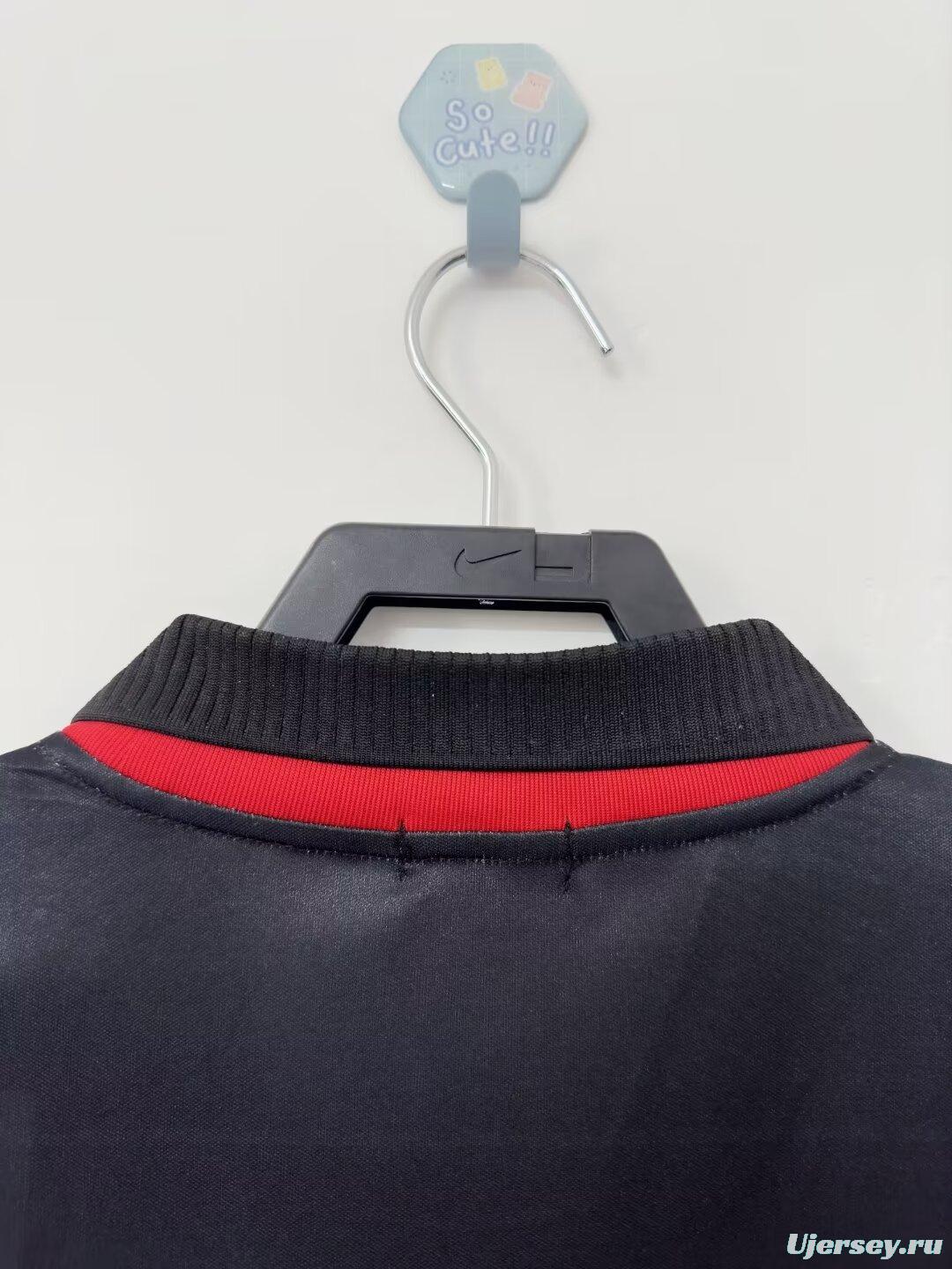 Retro 1998 Japan Goalkeeper Red Flame Long Sleeve Jersey