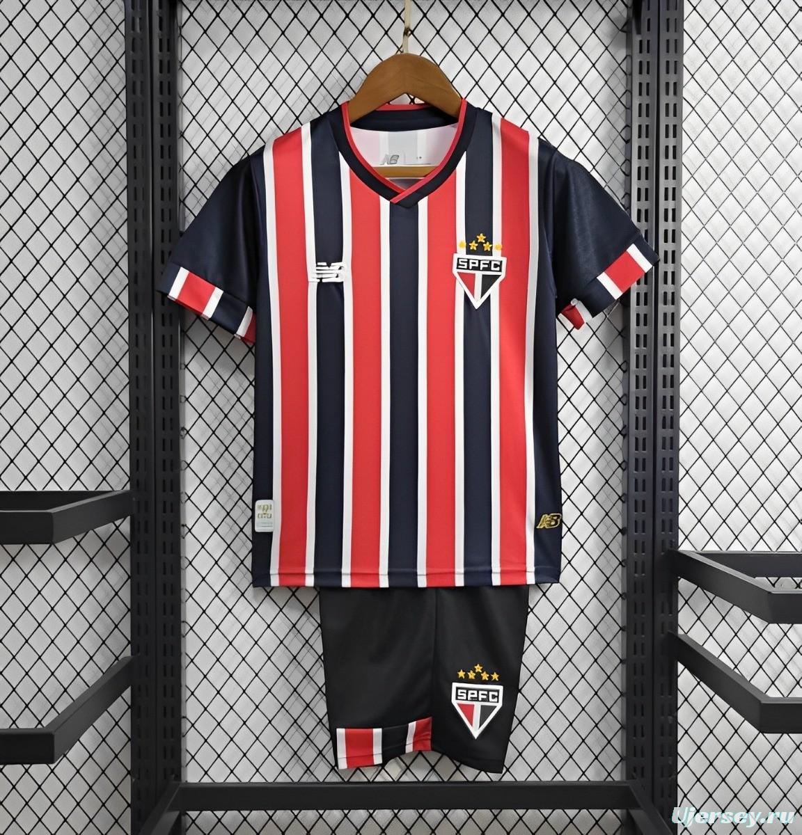 24/25 Kids Sao Paulo Away Jersey