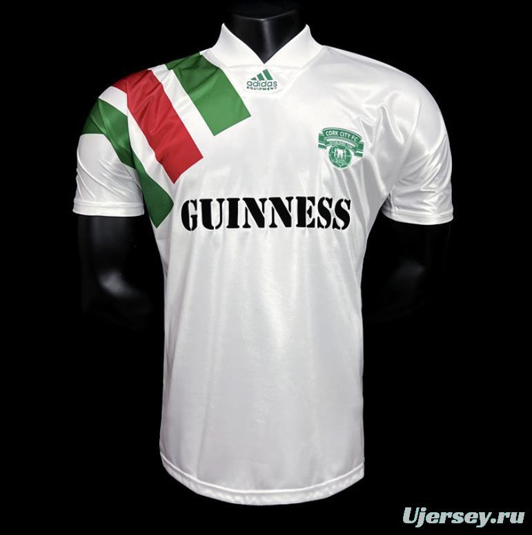 Retro 1992/94 Ireland Cork City Away Soccer Jersey