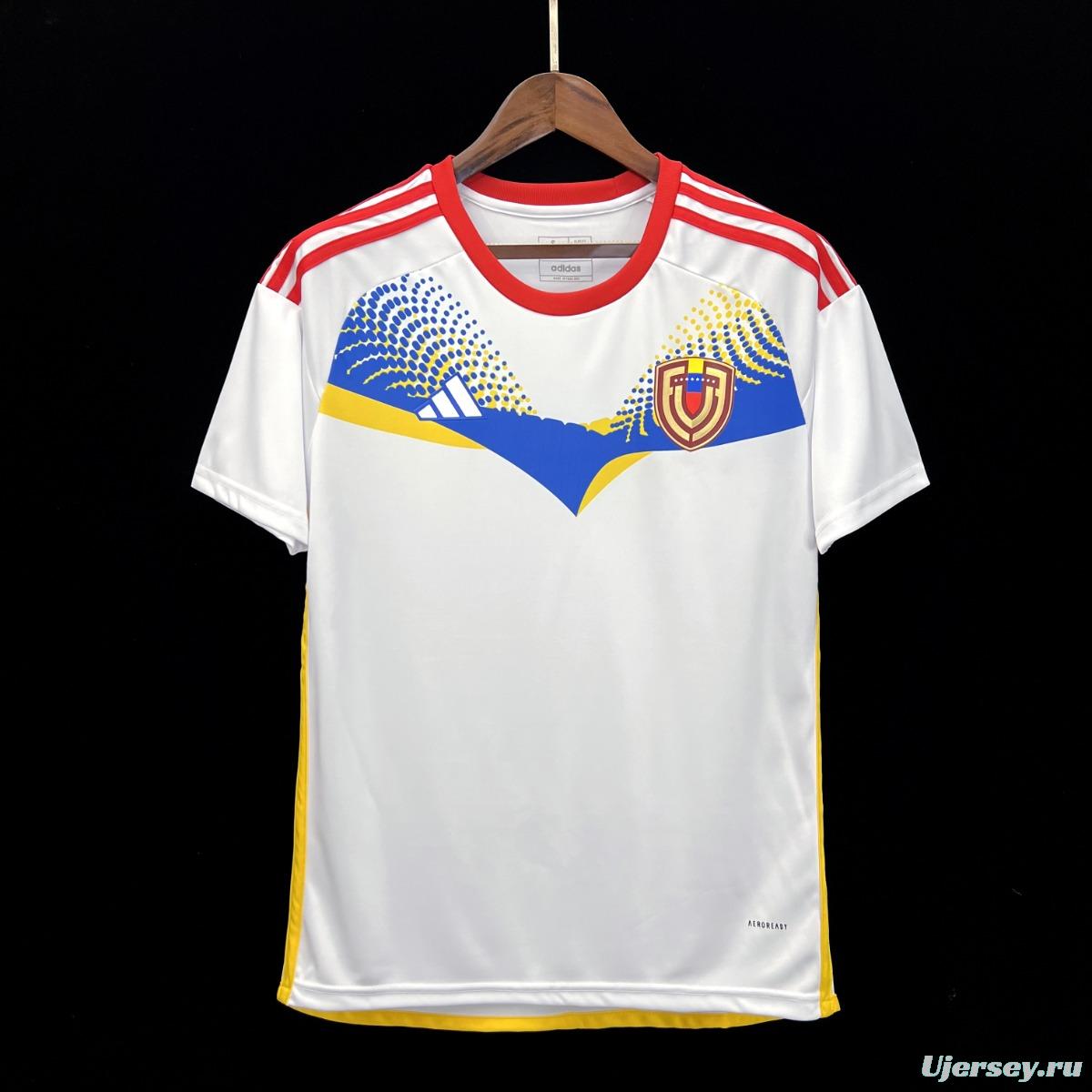 2024 Venezuela Copa America Away White Jersey
