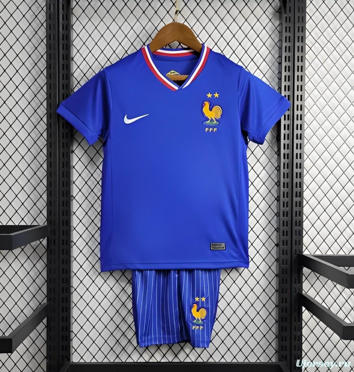 24/25 Kids France Home Jersey