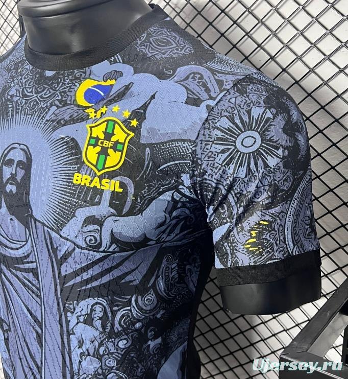 Player Version 2024 Brazil Copa America Goalkeeper Concept Jersey