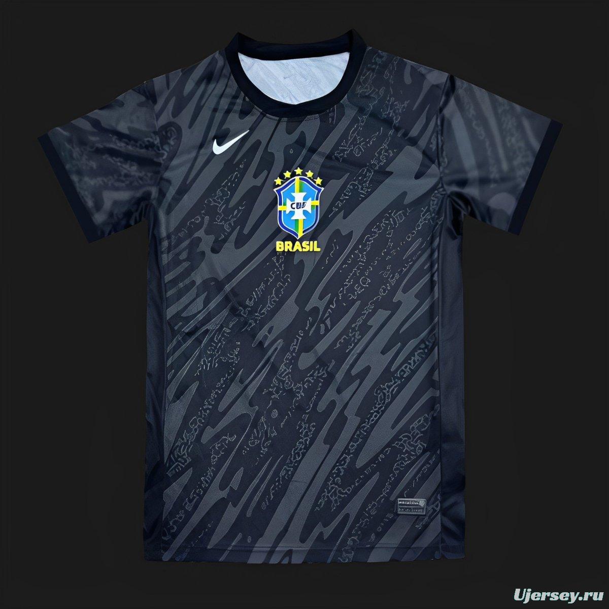 2024 Brazil Away Goalkeeper Jersey