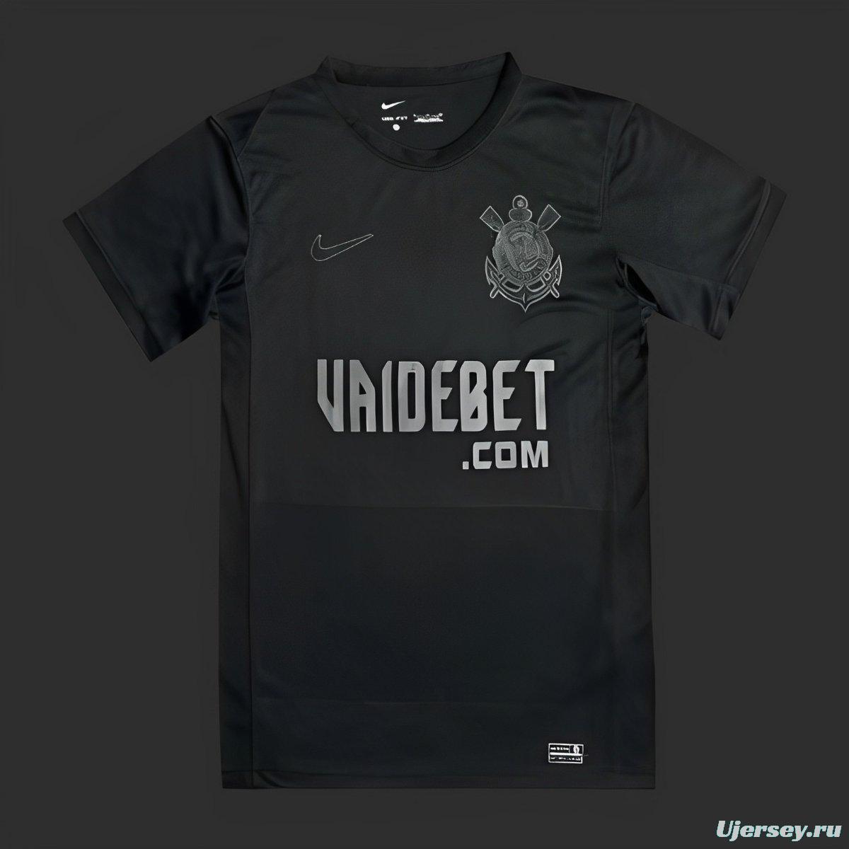 24/25 Corinthians Away Black Jersey