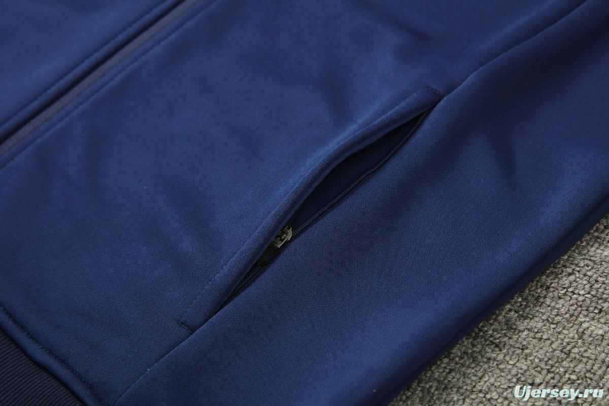 23/24 Arsenal Navy Full Zipper Jacket +Long Pants
