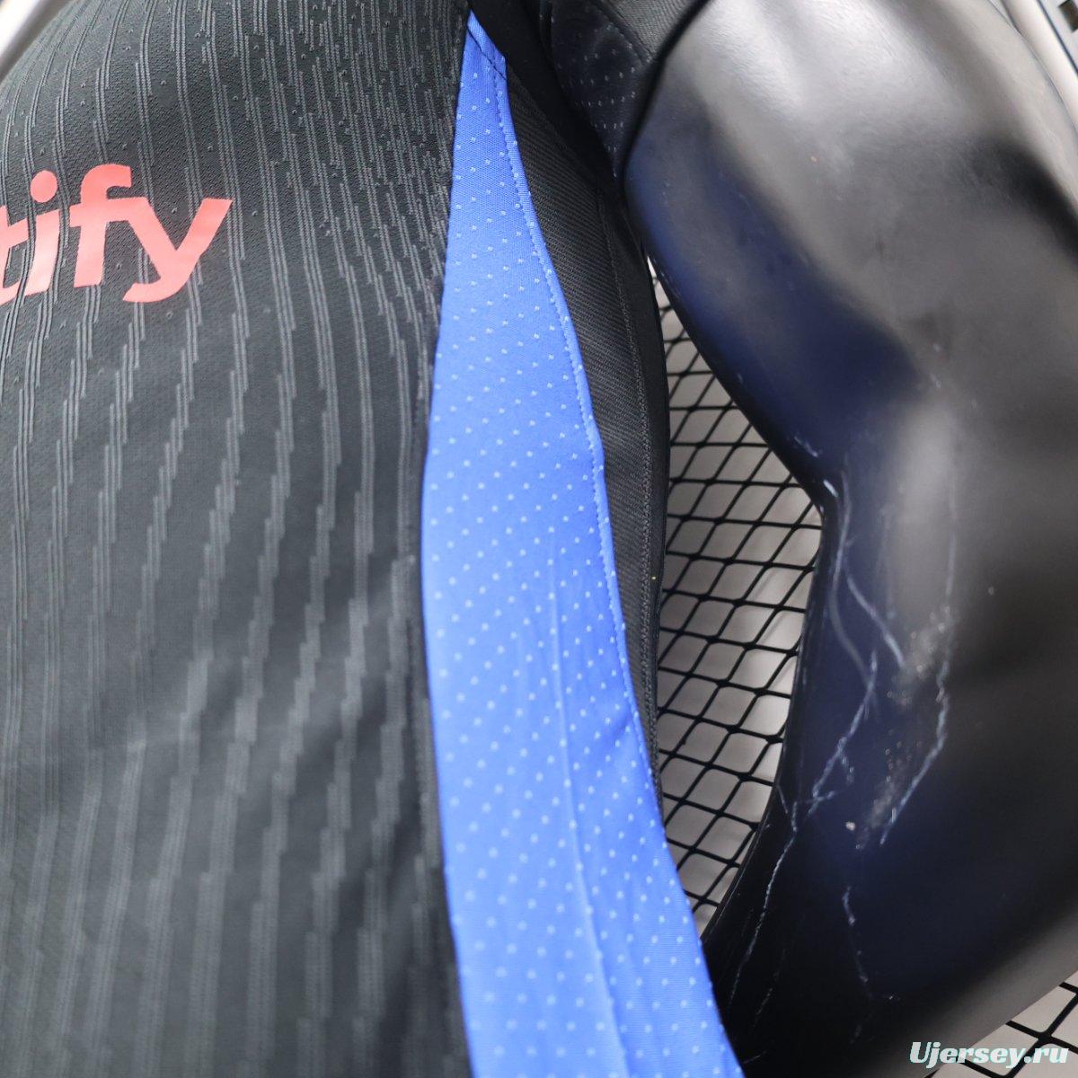 Player Version 24/25 Barcelona Away Black Jersey