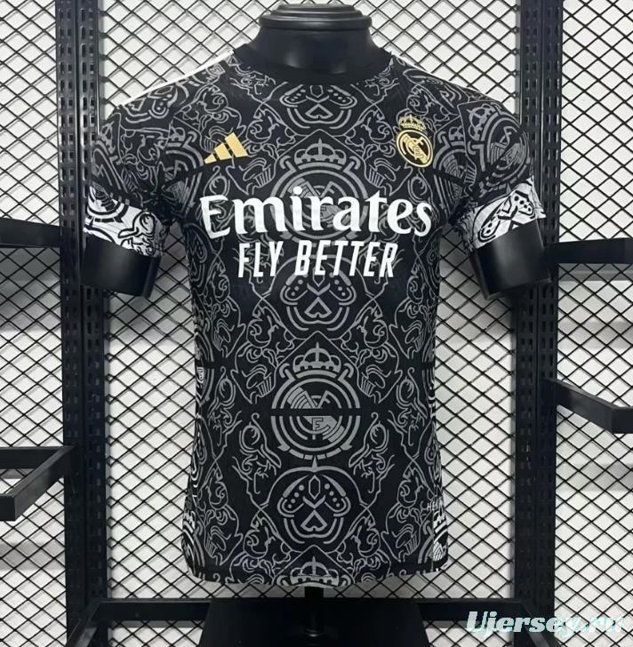 Player Version 24/25 Real Madrid Black Special Jersey