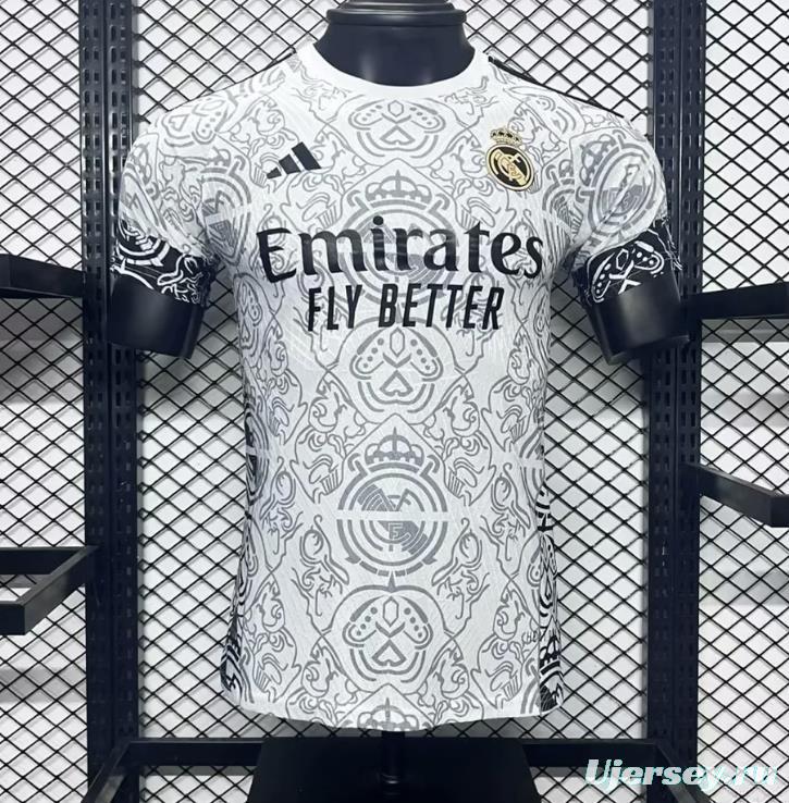 Player Version 24/25 Real Madrid White Jersey