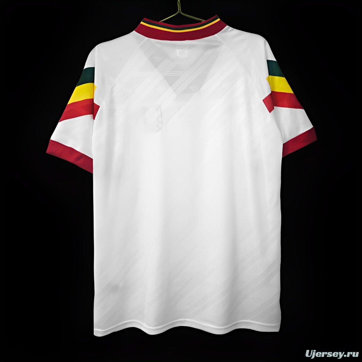 Retro 92/94 Portugal Away White Jersey