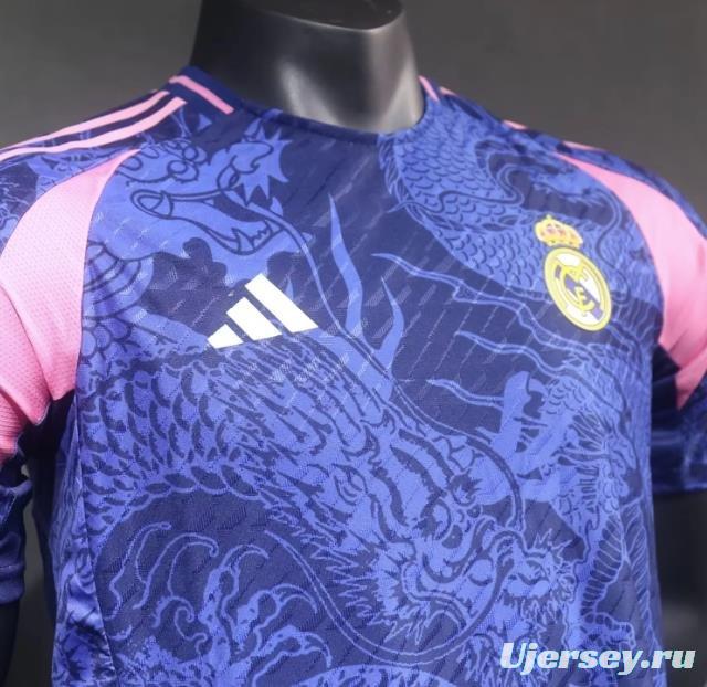 Player Version 23/24 Real Madrid Purple Dragon Special Jersey