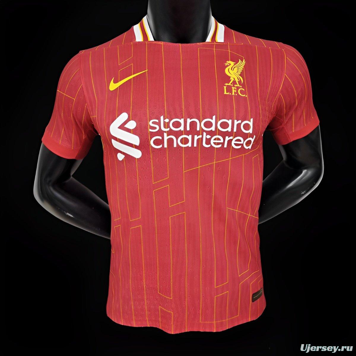 Player Version 24/25 Liverpool Home Jersey