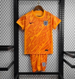 2024 KIDS England Goalkeeper Yellow Jersey