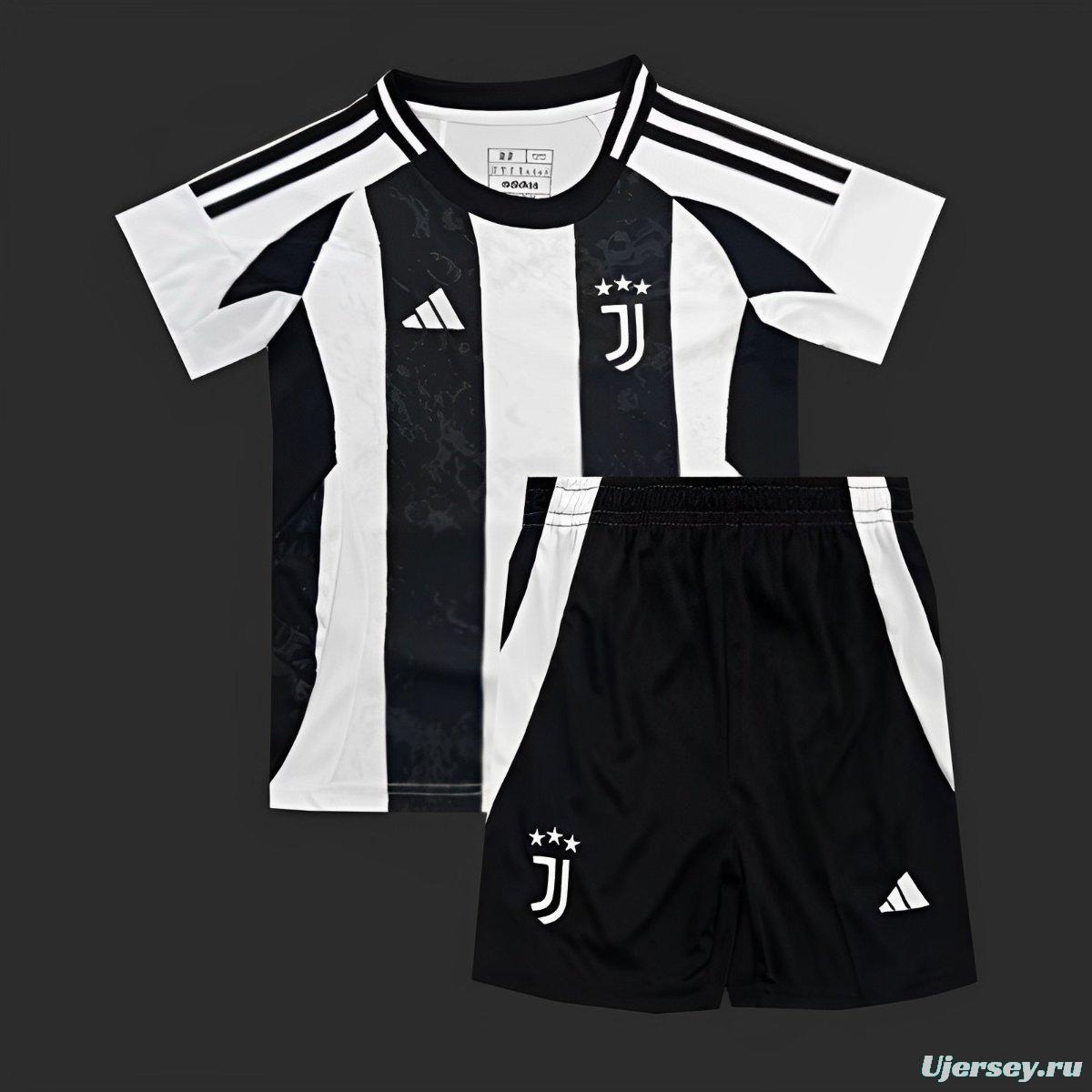24/25 Kids Juventus Home Jersey