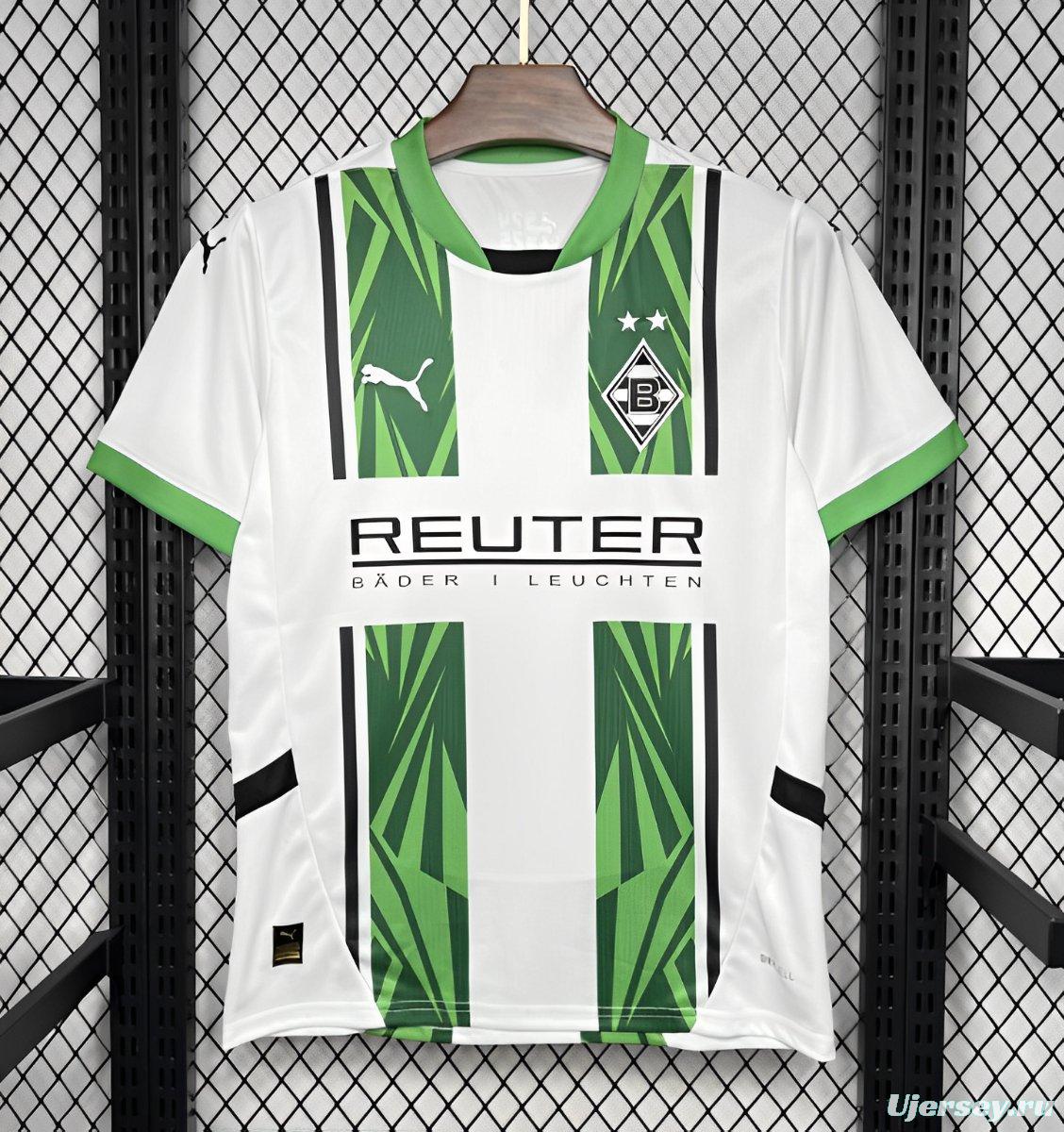 24/25 Borussia Monchengladbach Home Green Jersey