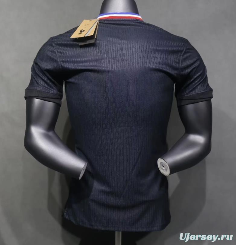 Player Version 2024 France x Balenciaga Navy Special Jersey