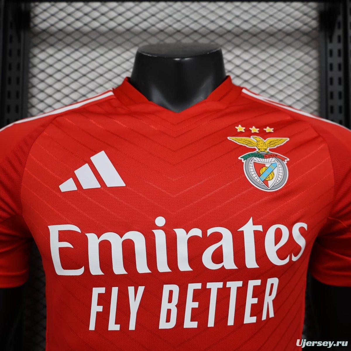 Player Version 24/25 Benfica Home Jersey