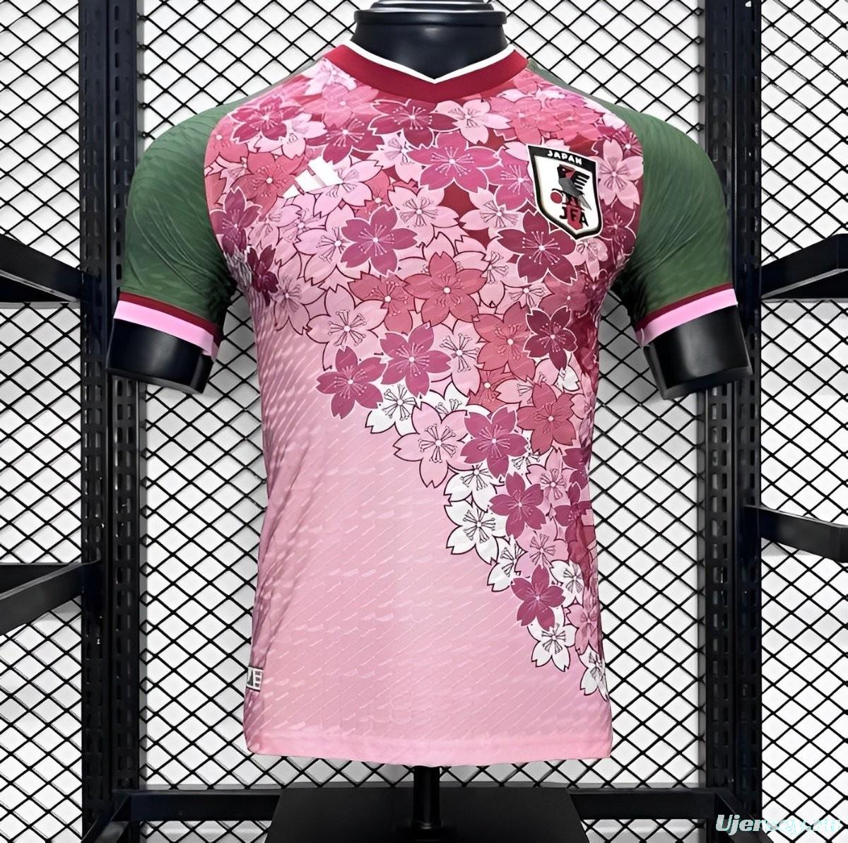 Player Version 2024 Japan Cherry Blossom Pink Special Jersey