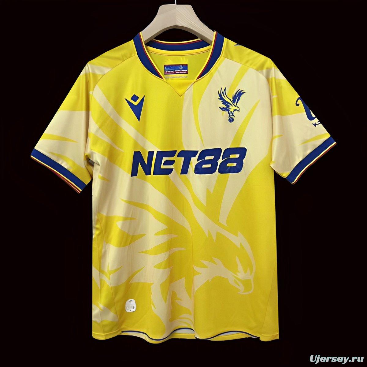 24/25 Crystal Palace Away Yellow Jersey