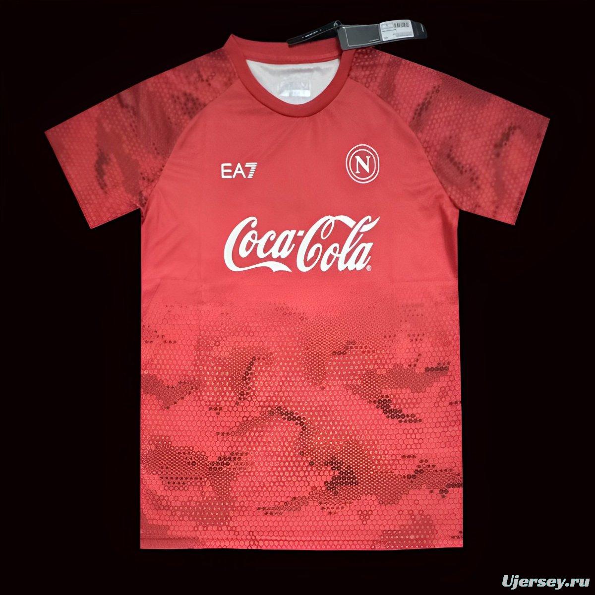 24/25 SSC Napoli Red Training  Jersey