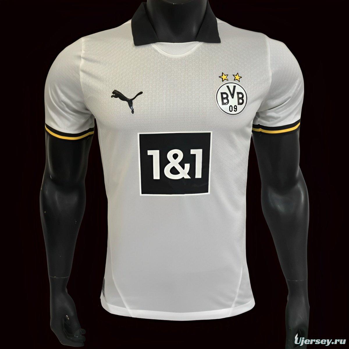 Player Version 24/25 Borussia Dortmund Third White Jersey