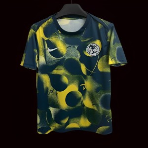 24/25 Club America Yellow Green Pre-match Jersey